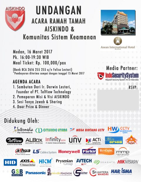 Coming Up: AISKINDO Medan!